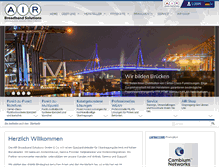 Tablet Screenshot of air-broadband.com